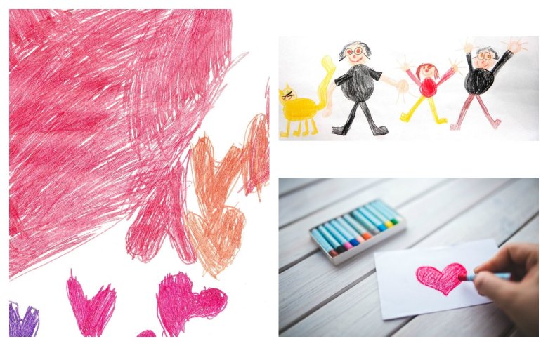 Djeca crtanjem izražavaju osjećaje, a vole i poklanjati svoje crteže