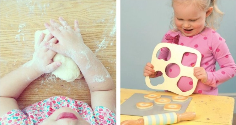 Dijete kojem date da mijesi tijesto, sigurno će se kasnije htjeti iigrati pravljenja kolača