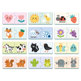 Puzzle duo - Boje i oblici