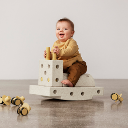 MODU Curiosity set - Sand Grey / Honey Yellow