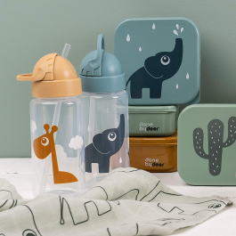 Dječja boca sa slamkom - Elphee Blue (350 ml)