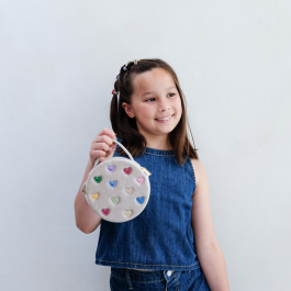 Dječja torbica - Šarena srca