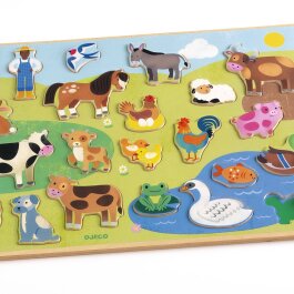 Drvene puzzle - Farma