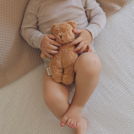 Plišani medo Moonie od organskog pamuka - Cappuccino