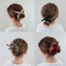 Dječje gumice za kosu - Božić (scrunchies)