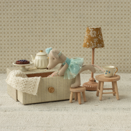 Maileg seka mišica balerina u kutiji-plava