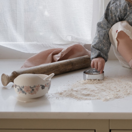 Dječji set zdjelica i žlica - Blue Garden