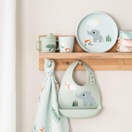 Dječja silikonska mini čaša - Playground Blue