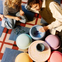 Stapelstein Spring Special Rainbow Set pastel