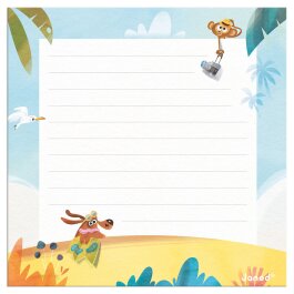 Rođendanska čestitka s puzzlama - Putovanje