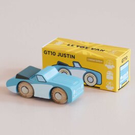 Drveni autić - Retro jurilica Justin