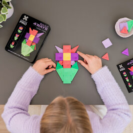 Magnetne pločice Pro Build-It FlowerSet 21kom