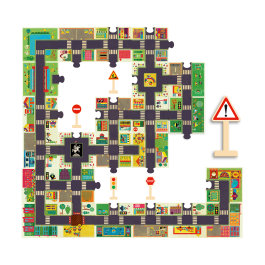 Velike puzzle - Grad