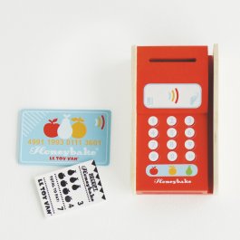 Drveni dječji aparat za kreditne kartice