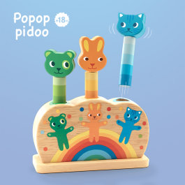 Dječja drvena igračka Pipop