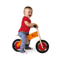 Dječji drveni bicikl bez pedala
