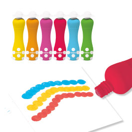 Perivi markeri s pjenom u boji