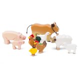 Drvene igračke domaće životinje