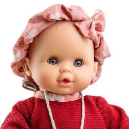 Beba Sonia 36 cm - crveni pulover