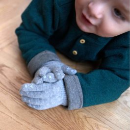 Pamučne rukavice (protuklizne) - GreyMelange