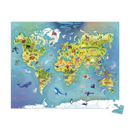 Puzzle Karta svijeta