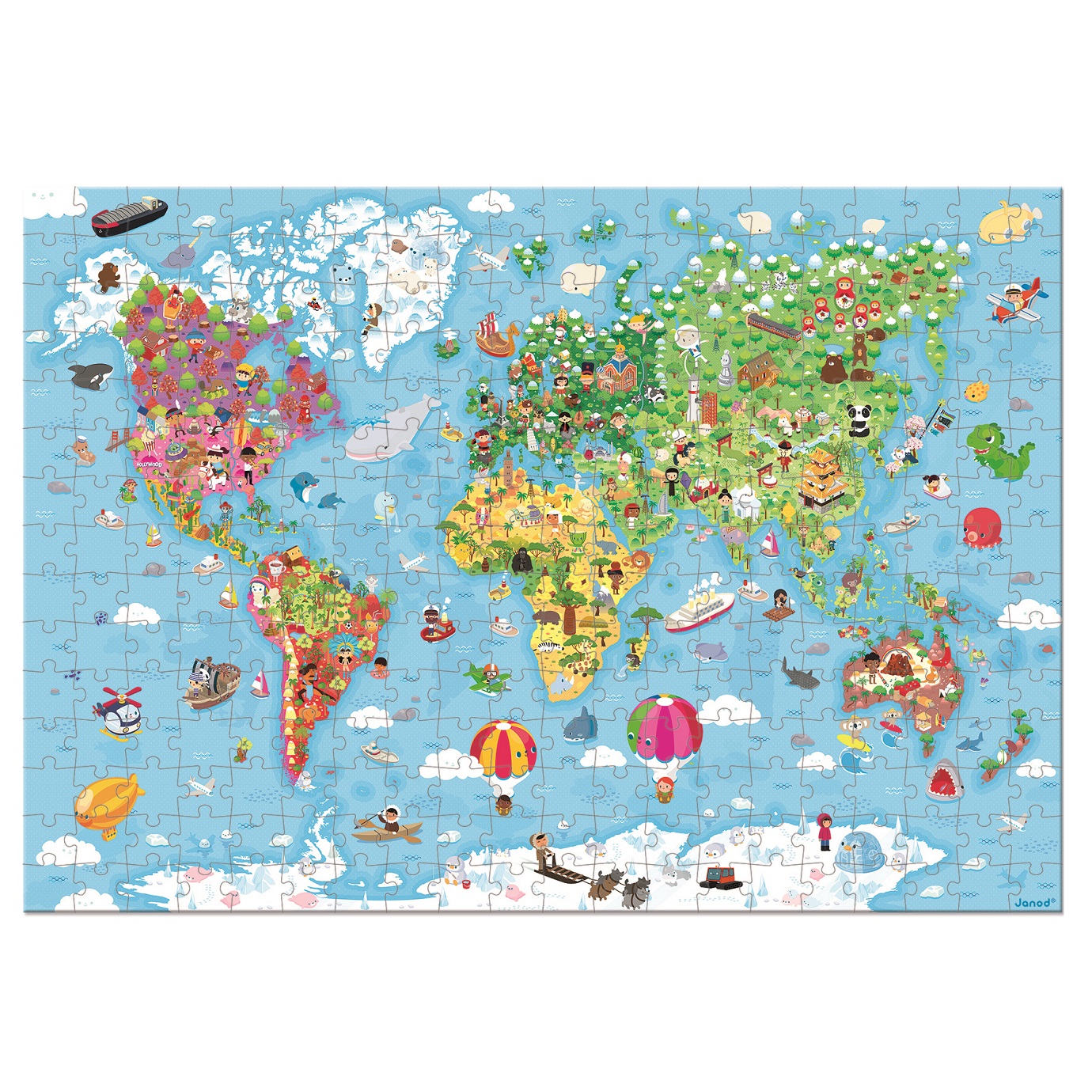 puzzle karta svijeta Velike puzzle karta svijeta puzzle karta svijeta