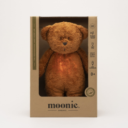 Dječja plišana igračka Medvjedić Moonie- caramel
