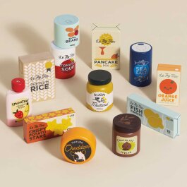 Drveni set namirnica