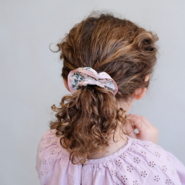 Dječja gumica za kosu scrunchie - Breskva